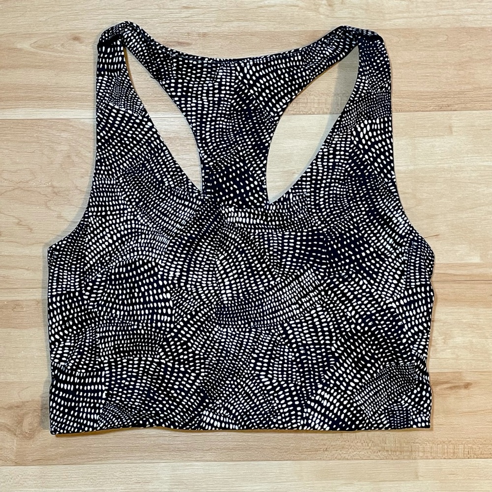 Z by Zella Longline Dotted Sports Bra Sz S - EUC